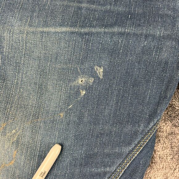 Diesel Gualbon Men's Denim Baggy Distressed Jeans Cinch Waist 33X30(37X28) 0081L - Picture 6 of 16